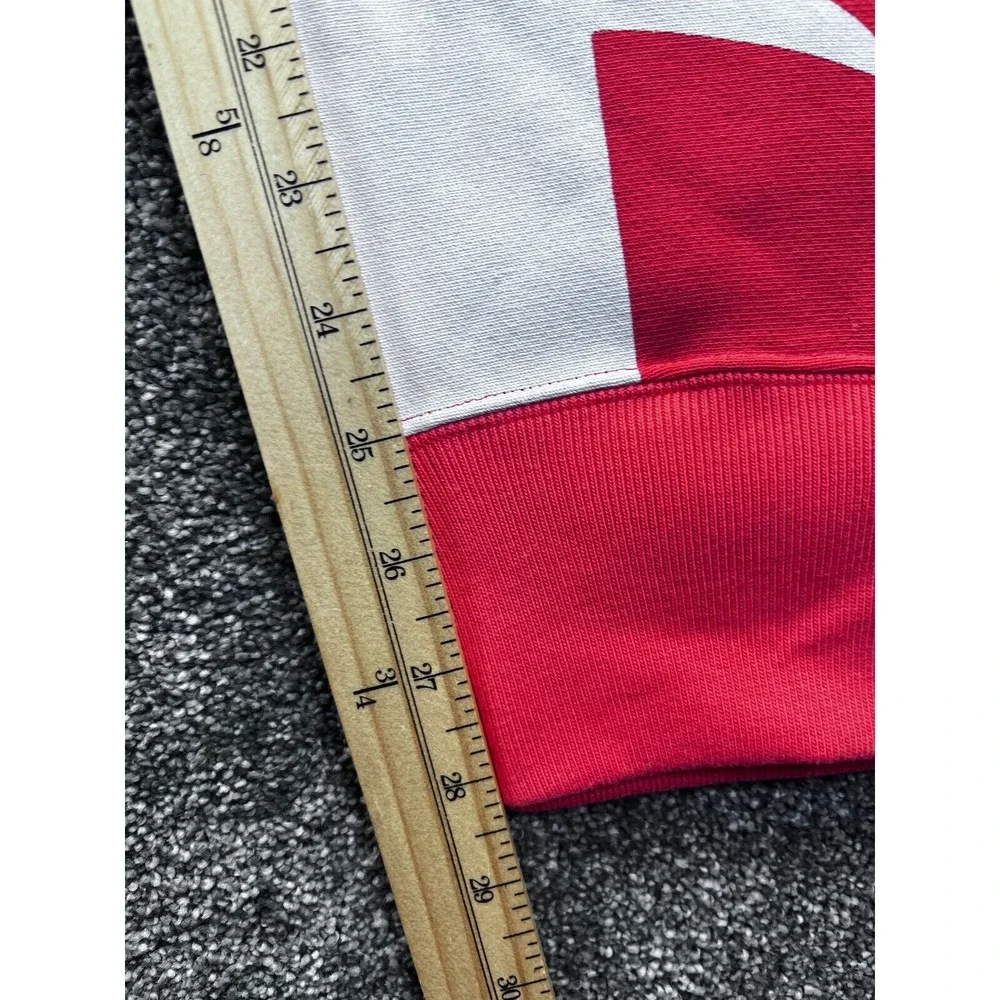 Champion Sweatpants Womens M Reverse Weave Stretch Waist Rib Cuffs Red‎ NWT - Picture 11 of 13